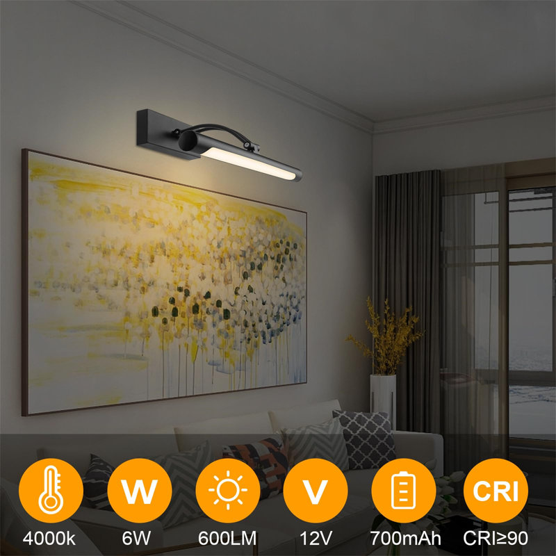 Hardwired LED Wall Mount Picture Light