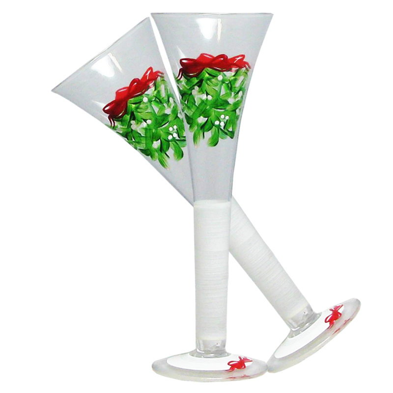 Mistletoe 6oz. Handmade Flute Set