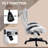 High Back Vibration Massage Office Chair with 6 Vibration Points, Heated Reclining with Remote-323735596