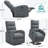 Upholstered Heated Massage Chair-1515624562
