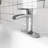 Single-Hole Single-handle Bathroom Faucet with Drain Assembly-61744972