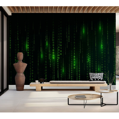 Premium Wallpaper Wall Mural - Matrix Code