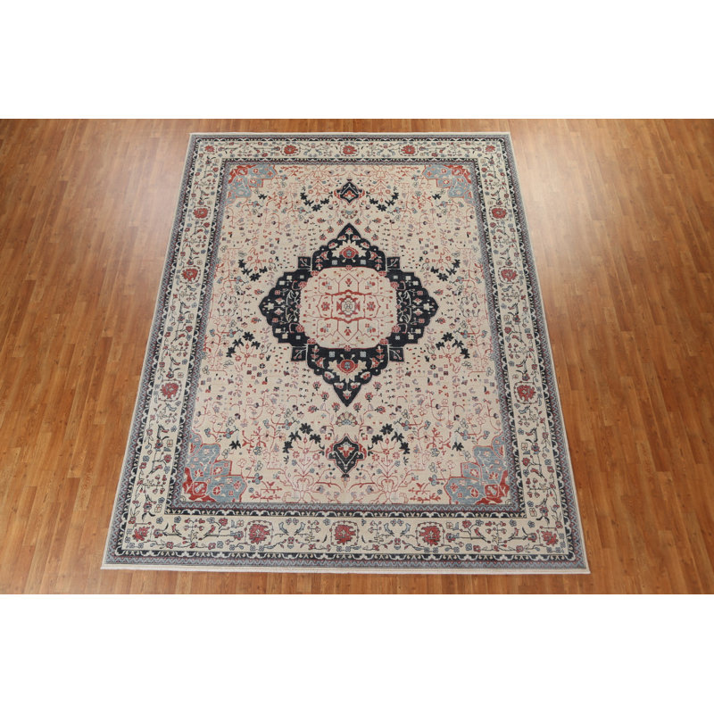 One-of-a-Kind 9' X 11'9" New Age Wool Area Rug in