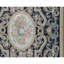 Hand-Knotted High-Quality Black and Beige Area Rug