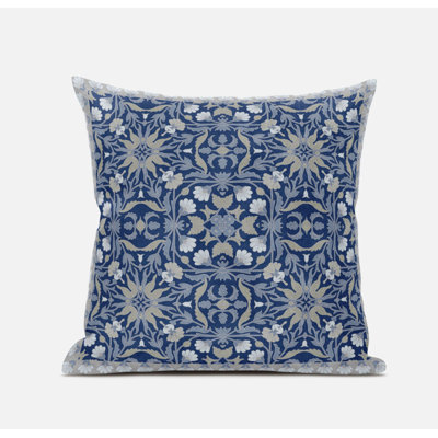 Coussin décoratif en suède à motif cachemire soufflé Paisley