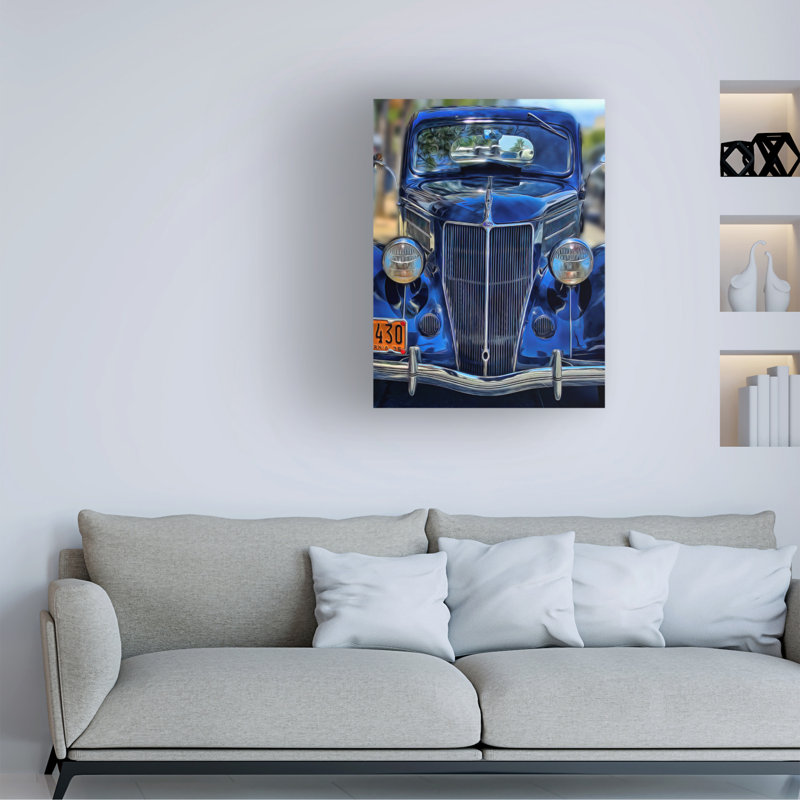 "Vintage Car 45" par Martin Fine, impression sur toile tendue, H 47 po x l 35 po
