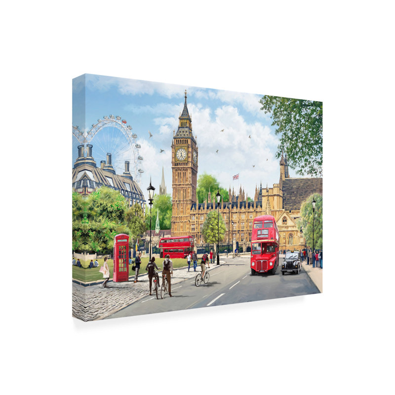 The Macneil Studio «London», art sur toile, H 14 po x l 19 po x P 2 po