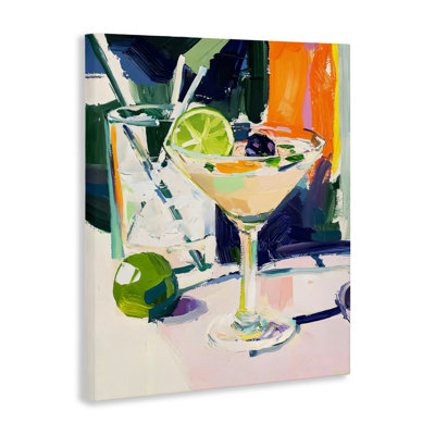 «Vibrant Summer Cocktail Canvas», conception par Riley B