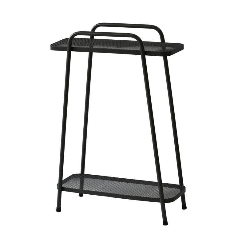 Support à plante moderne 2 tablettes