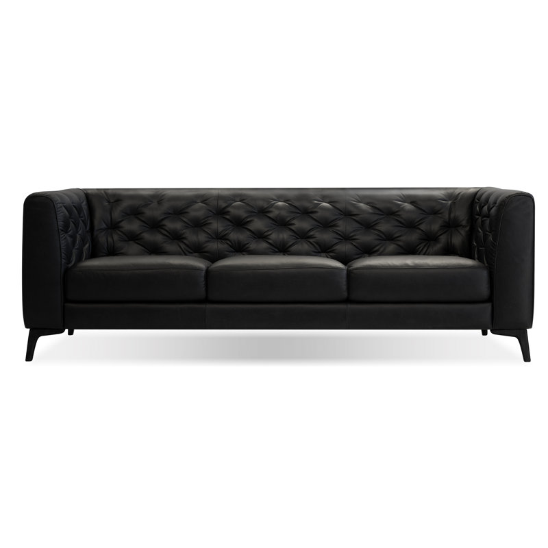 Dalton 90'' Leather Sofa
