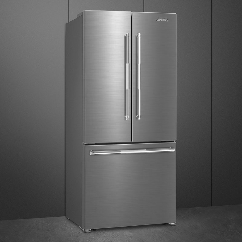 30" Freestanding FD W/Handles, Auto Ice Maker