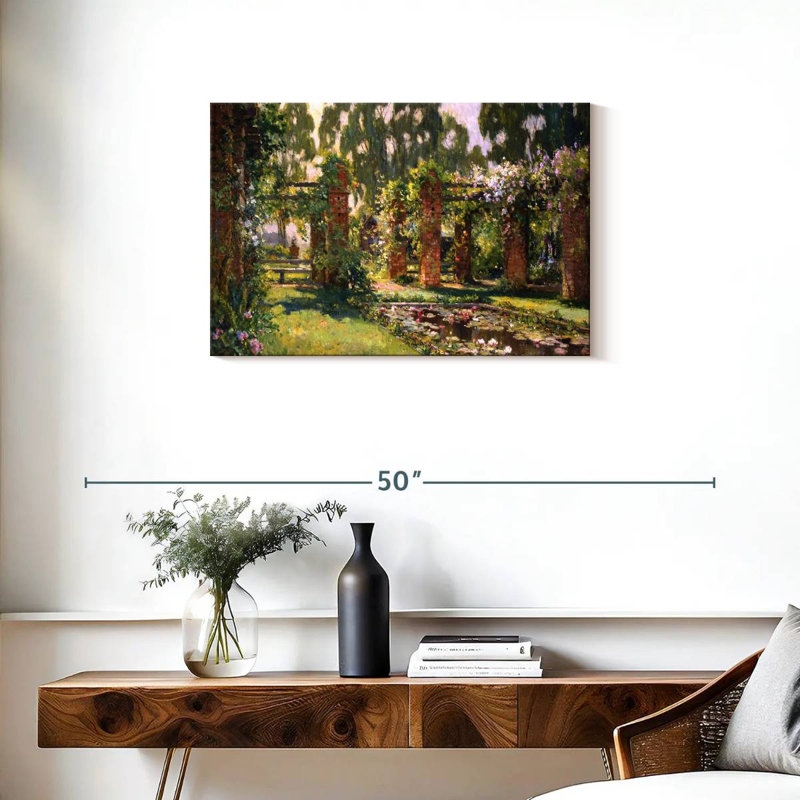 Senne The Lily Pond, 20" H x 30" W