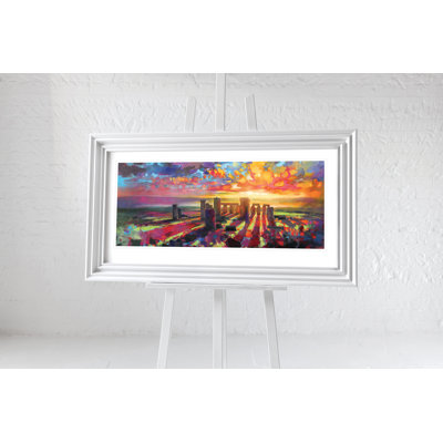 Stonehenge Equinox - No Frame Rectangle Painting