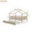 Zhayne Wooden House Bed with Trundle-1451600448-1451600451