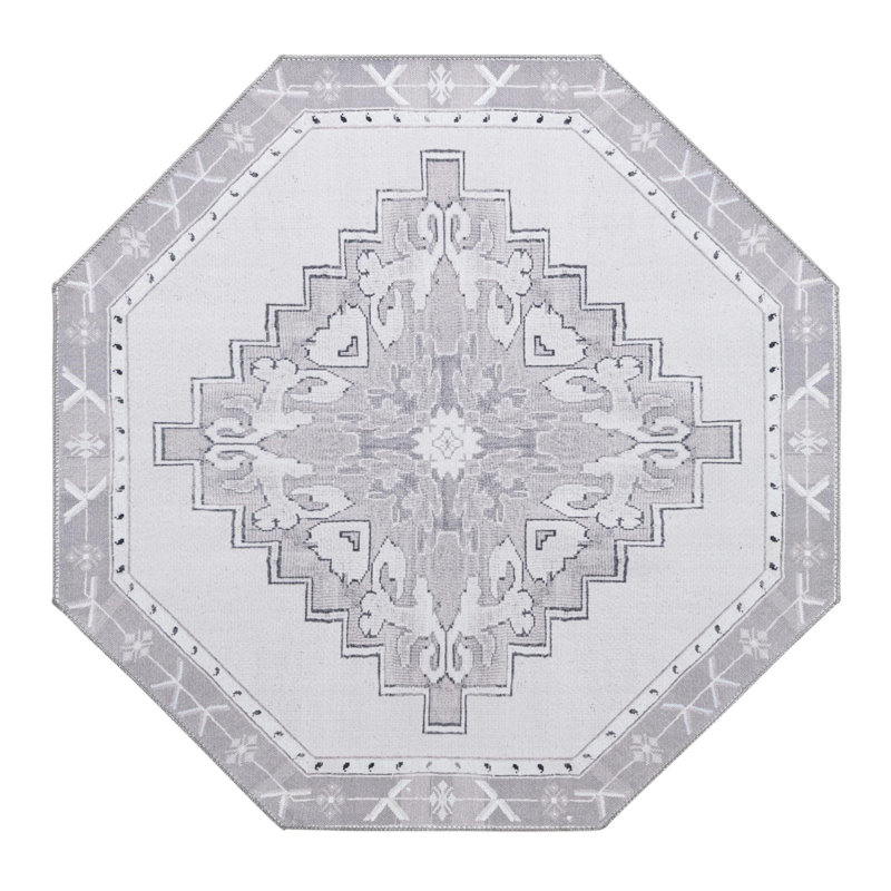 Chenille Indoor Rug, Octagon 5' x 5'