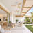 Karlena 52" Modern Farmhouse Dimmable Ceiling Fan with LED Lights and Remote Control 3 Colors 6 Speeds Reversible Noiseless DC Motor-236167544