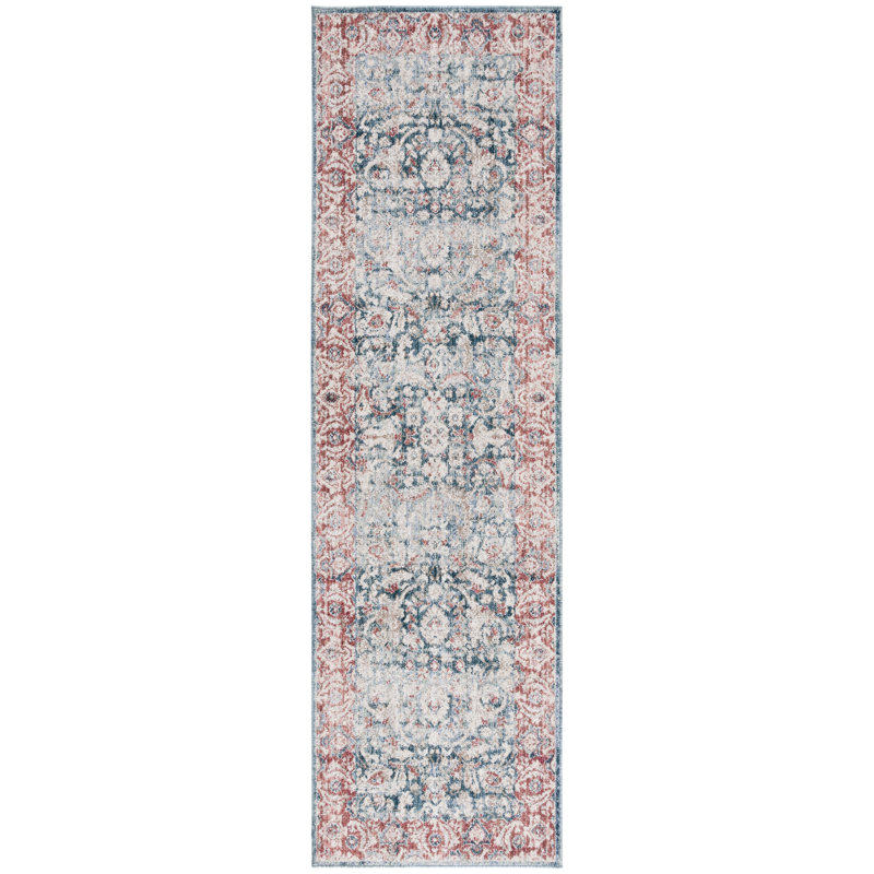 Moushumi Antique Patina Performance Oriental Rug, Runner 2'4" x 8'