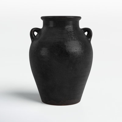Calabria 11.75'' Handmade Clay Decorative Urns & Jars