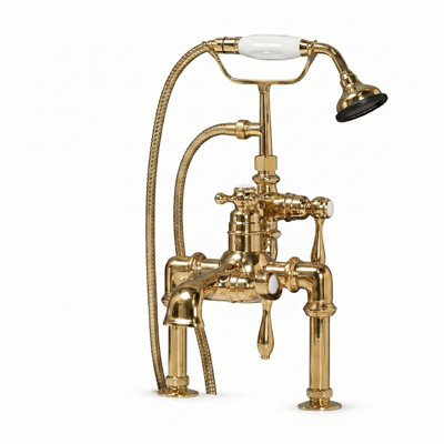 Thermostatic Deck Mount Tub Faucet by Strom Living