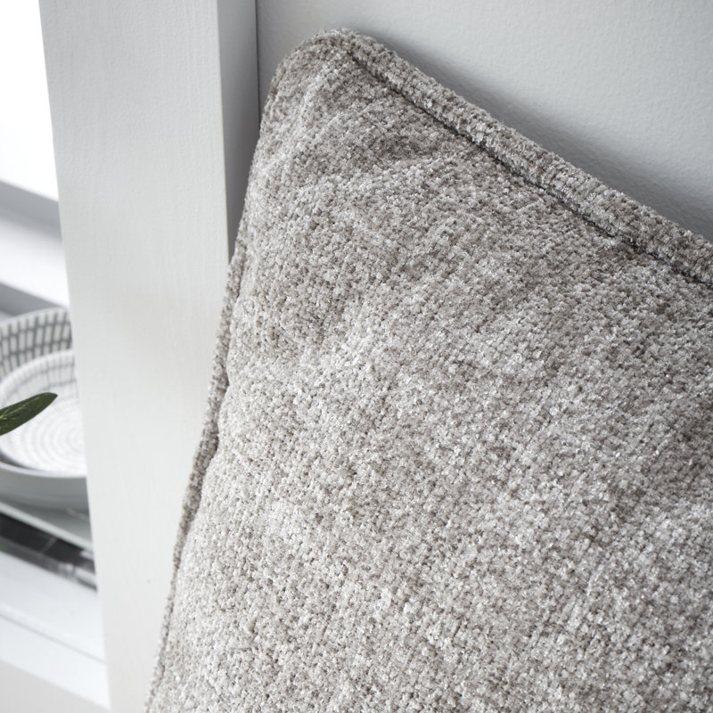 Wilson Plain Cushion Cover, Grey