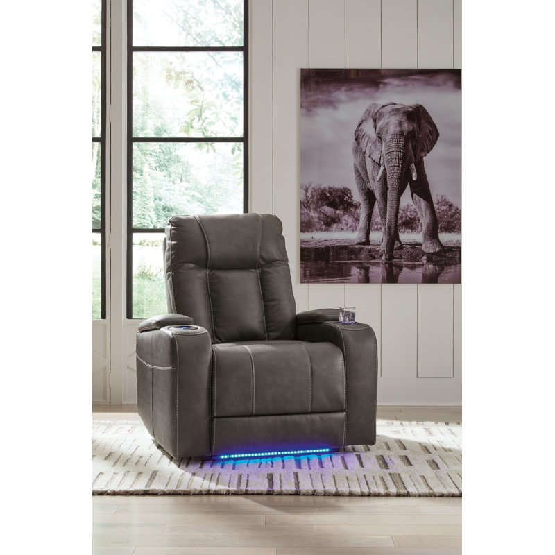 Fauteuil inclinable électrique Chayenne, Brun