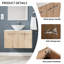 Ensemble de meuble-lavabo simple 30 po Duriye
