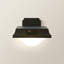 Matte Black 13 cm H Solar Powered Integrated LED Outdoor Sconce