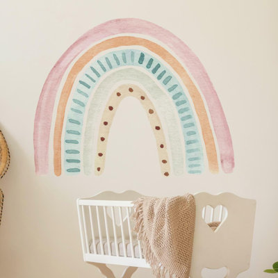 Abstract Non-Wall Damaging Wall Decal