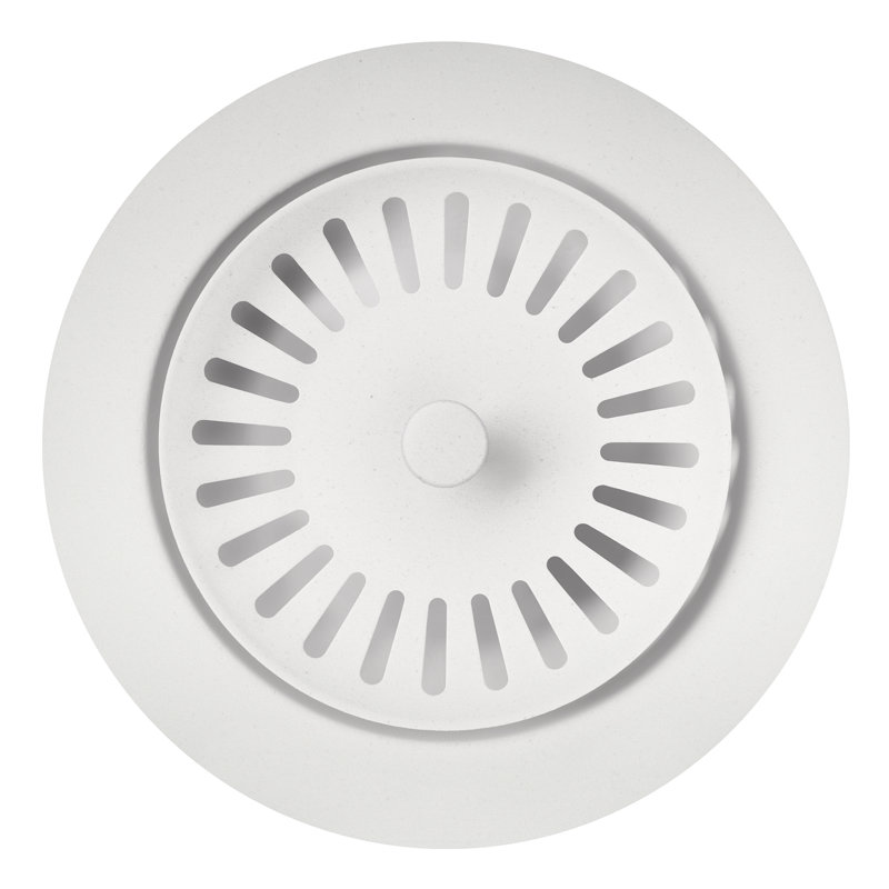 Color-Coordinated Basket Strainer, White