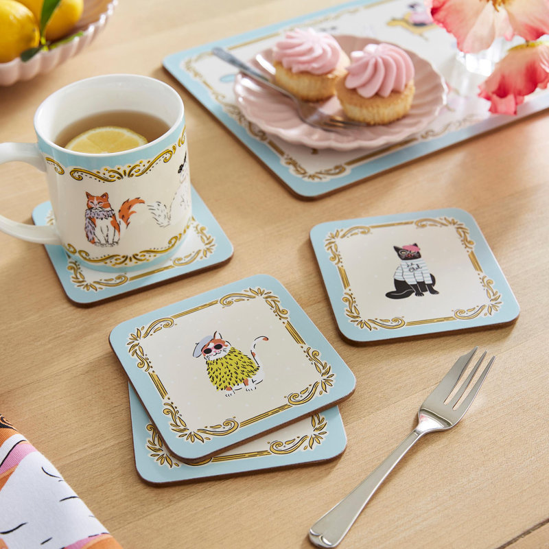 Cool Cats Paper Printed MDF Placemat