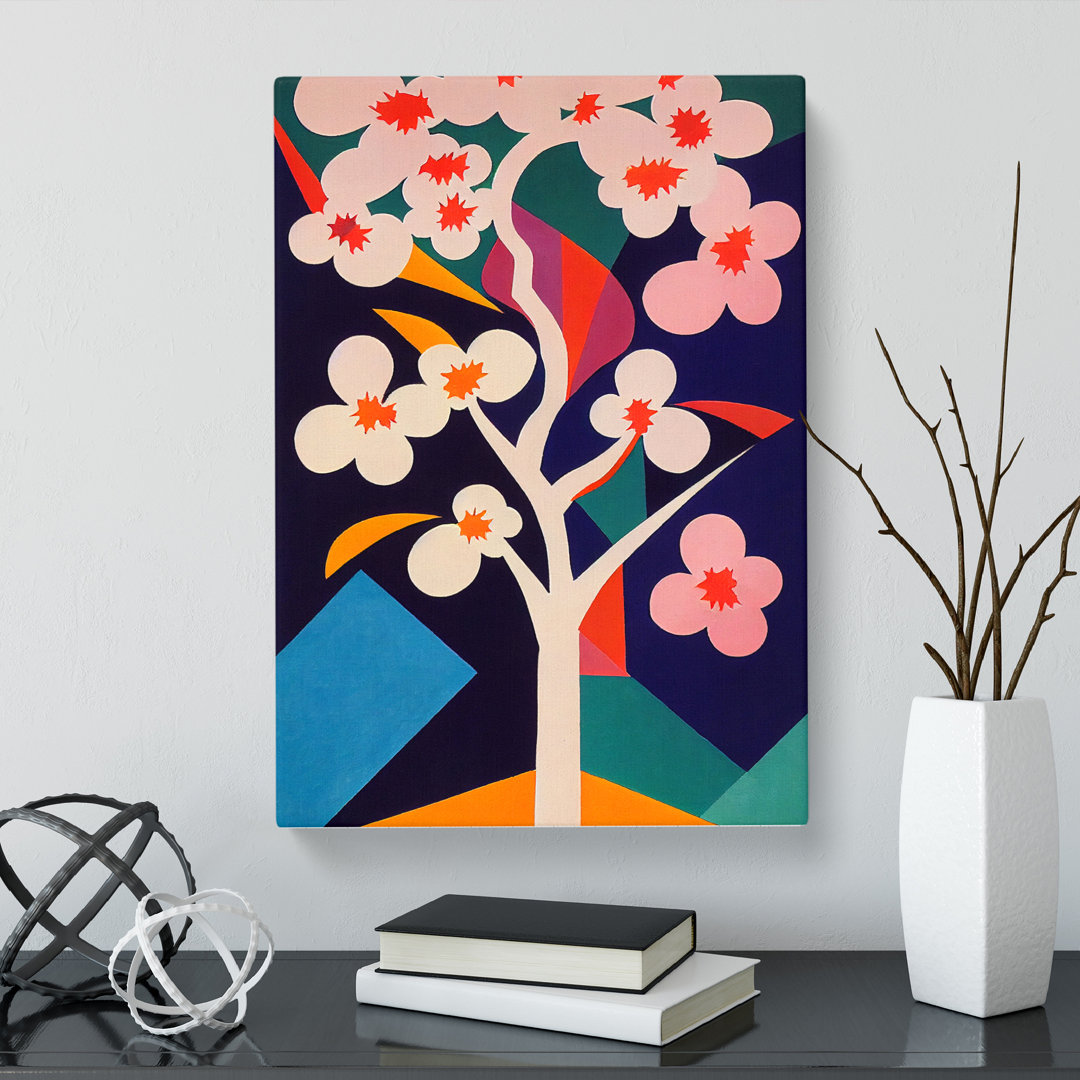 Cherry Blossom Tree - Wrapped Canvas