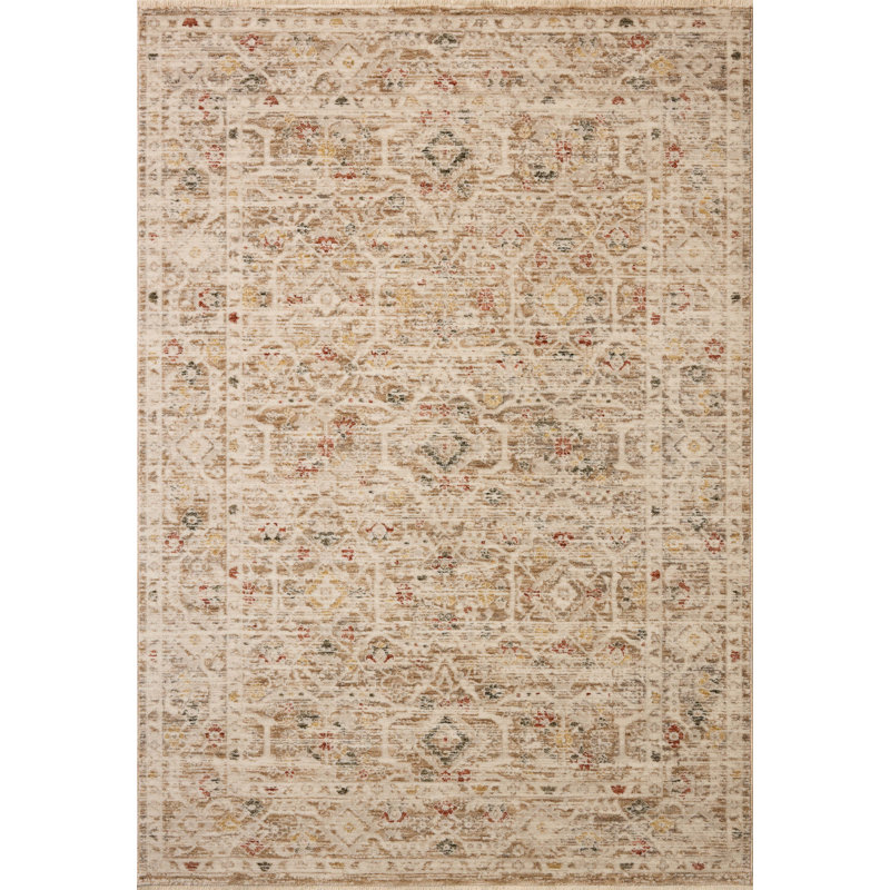 Loloi Clarisse Natural / Multi Area Rug, Rectangle 7'10" x 10'2"