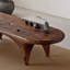 Table basse de style rétro Wabi-sabi