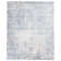Murano Hand Knotted Silver/Blue Area Rug