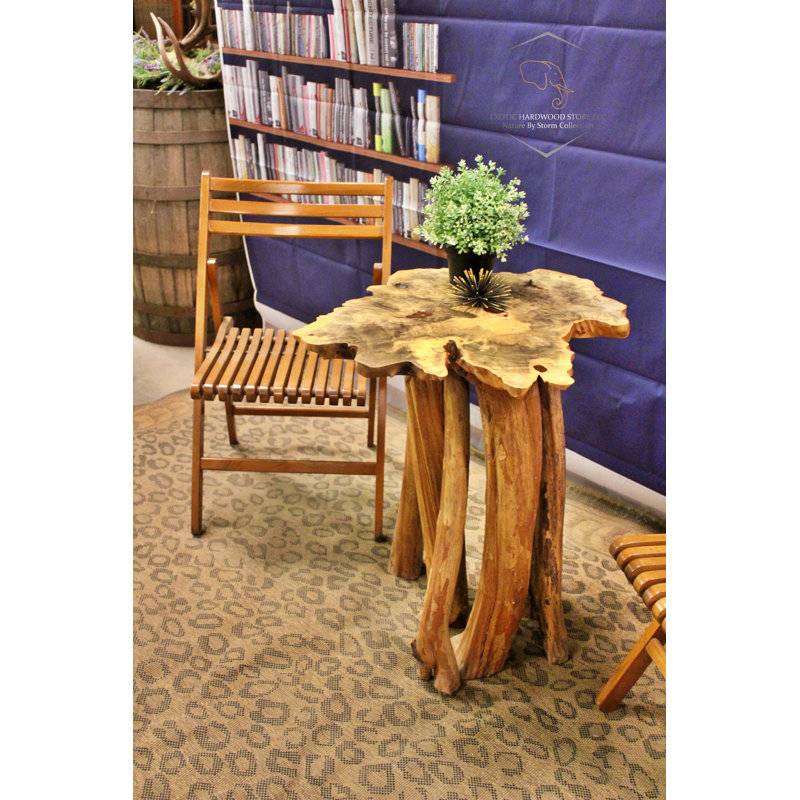 Suzaan Solid Wood End Table