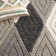 Rohan Hand Woven Wool/Cotton Geometric Rug in Gray/Black