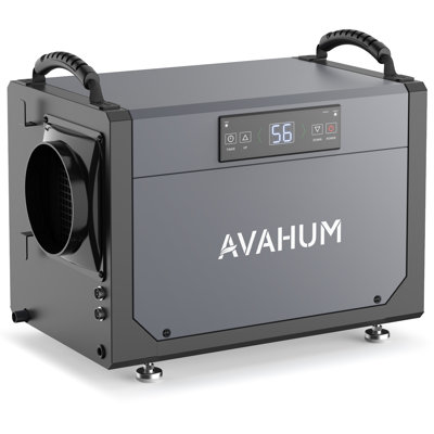 AVAHUM 120 Pint Commercial Dehumidifier, Anti-Corrosion Technology for 3,000 sq. ft.