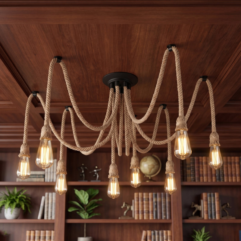 - Light Black Kitchen Island Pendant, 8