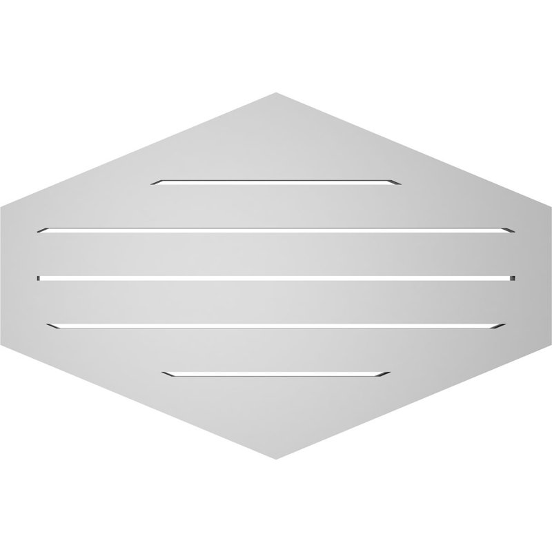 Pente verticale verticale en uréthane 5 pi, H 20 po x l 30 po x P 1,5 po