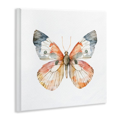 «Warm Watercolor Butterfly», plaque murale, design par Kim Allen