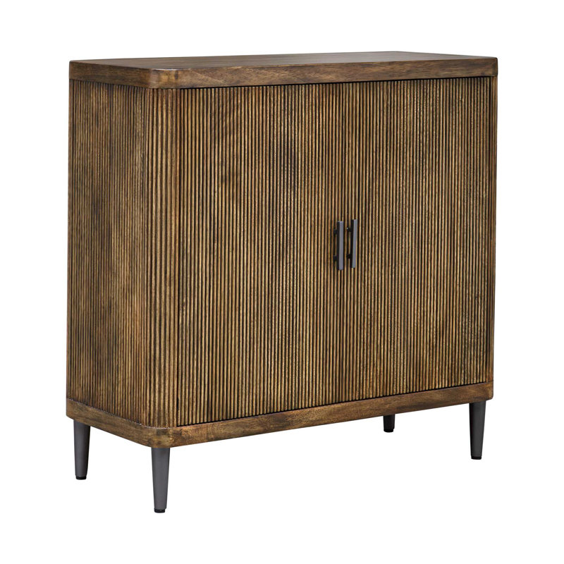 Armoire 2 portes Uttermost Pinstripe Tambour