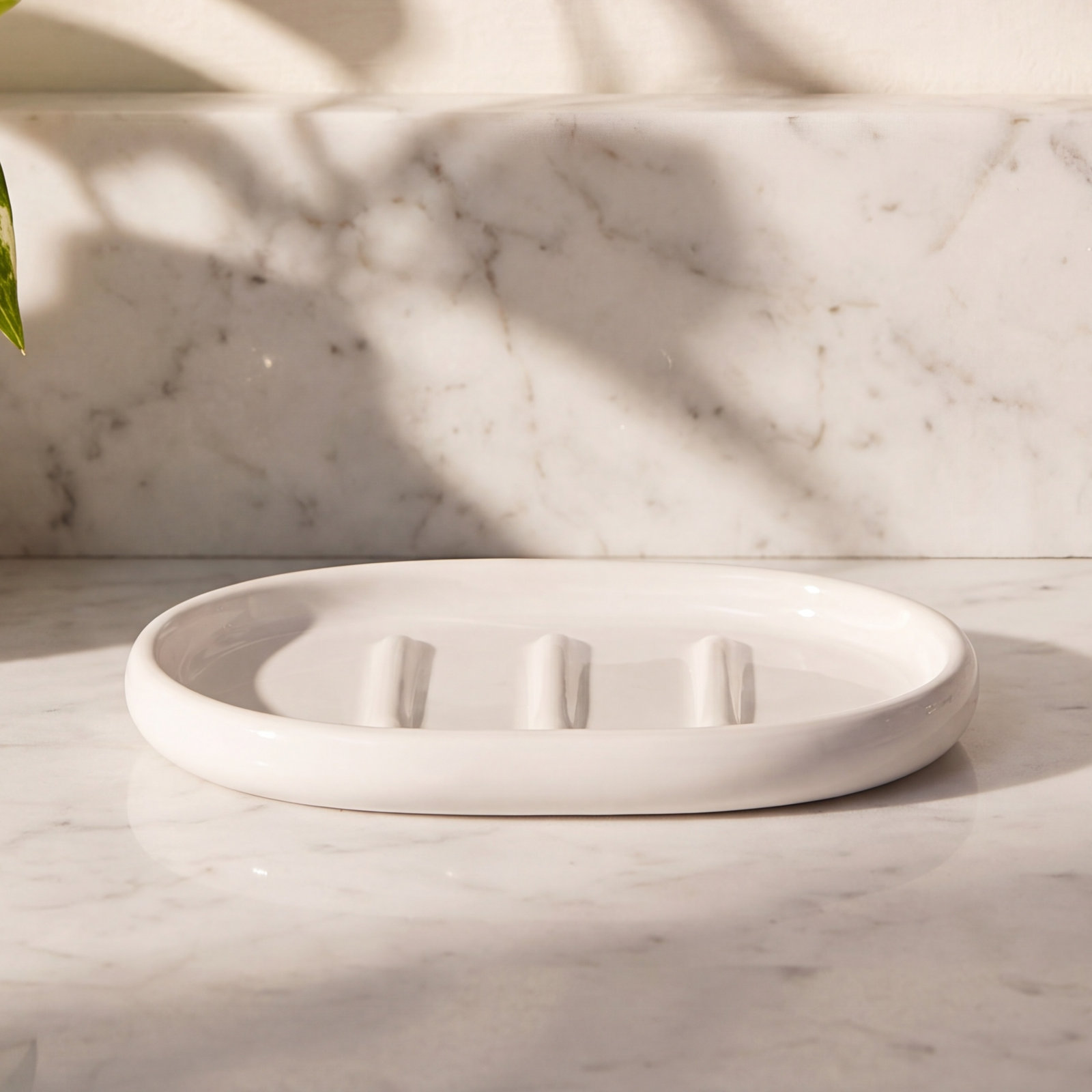 Sono Soap Dish, White