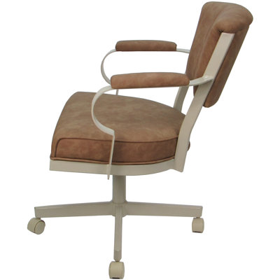 Chaise pivotante en métal Magaw