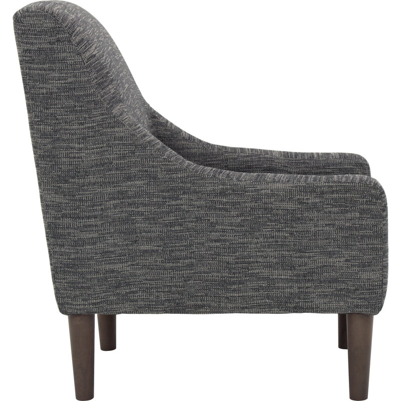 Fauteuil l 25,5 po, Gris anthracite Hampden