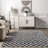 Dominique Abstract Checkered Fringe Area Rug-86514676