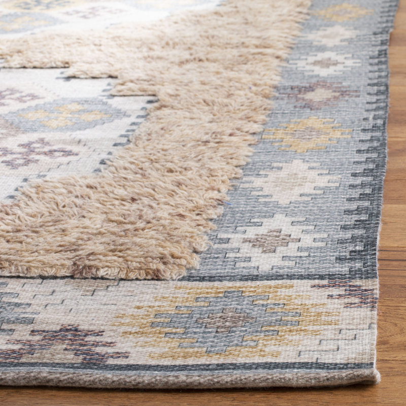 Tapis ivoire en laine Joppatowne, Rectangle 4 pi x 6 pi