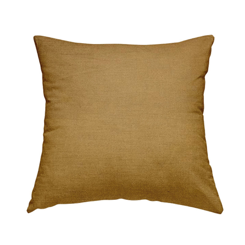 Danik Cotton Square Cushion, 55cm H x 55cm W x 5cm D, Mustard