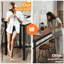 Mianca Marble Top Metal Base Dining Table-795029324