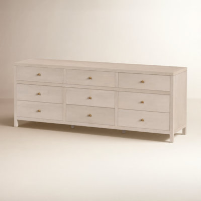 Celine 84" Acacia Double Dresser