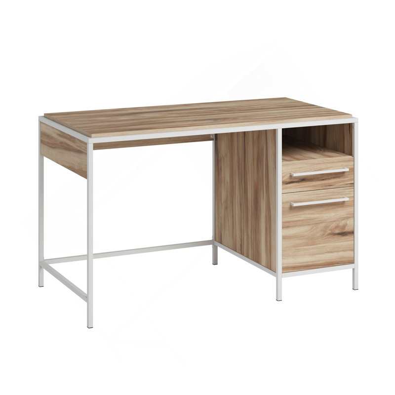 Desk, Brown Finish